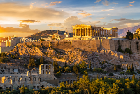 Athens, Mykonos & Santorini